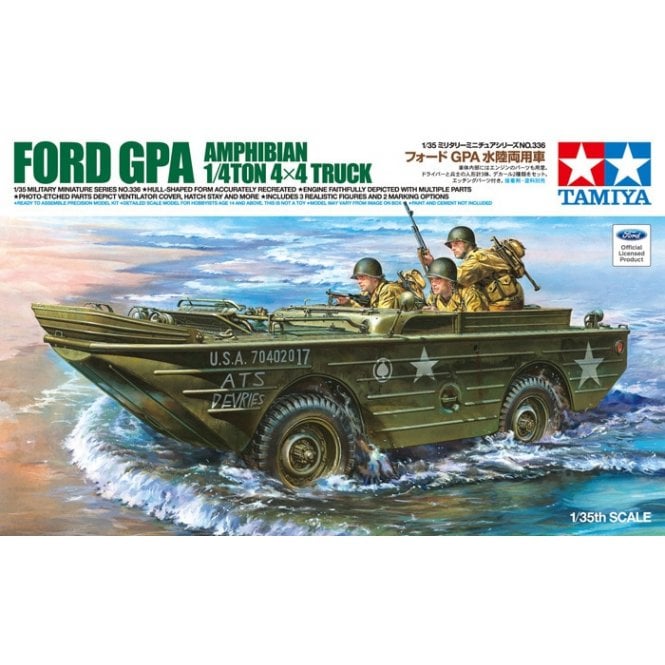 Tamiya Ford GPA Amphibian 1/4T 4x4 Truck (1:35)