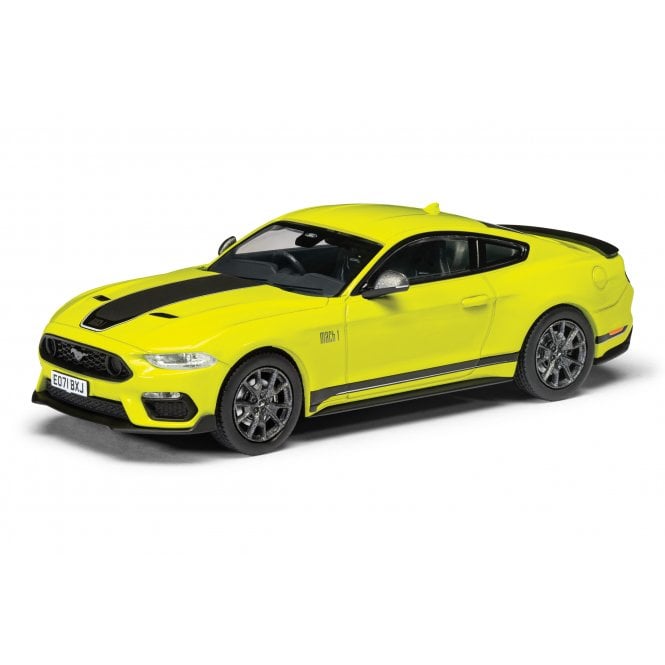 Corgi Ford Mustang Mk6 Mach 1 Grabber Yellow