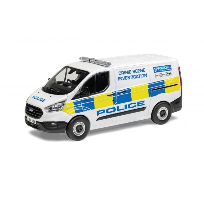 Corgi Ford Transit Custom Leader, CSI Yorkshire Police (1:43)