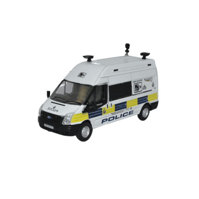 Oxford Diecast Ford Transit LWB High Network Rail Speed Camera (1:76)