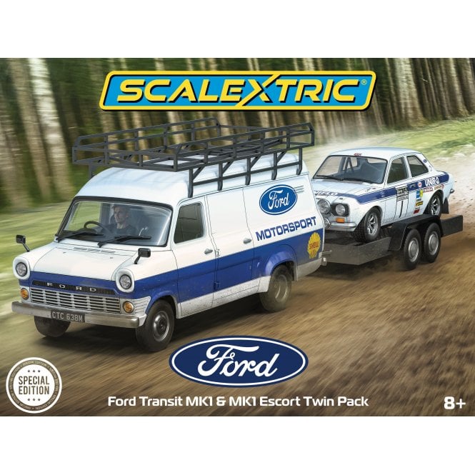 Scalextric Ford Transit MK1 and MK1 Escort - Ford Motorsport