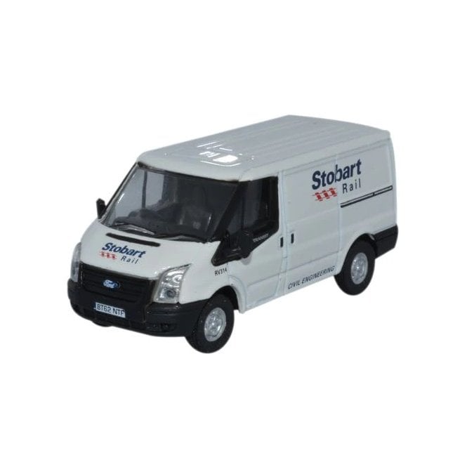 Oxford Diecast Ford Transit Mk5 SWB Low Roof Stobart Rail (1:76)