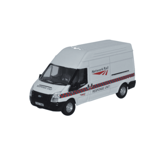 Oxford Diecast Ford Transit MkV LWB - High Network Rail Response Unit (1:76)