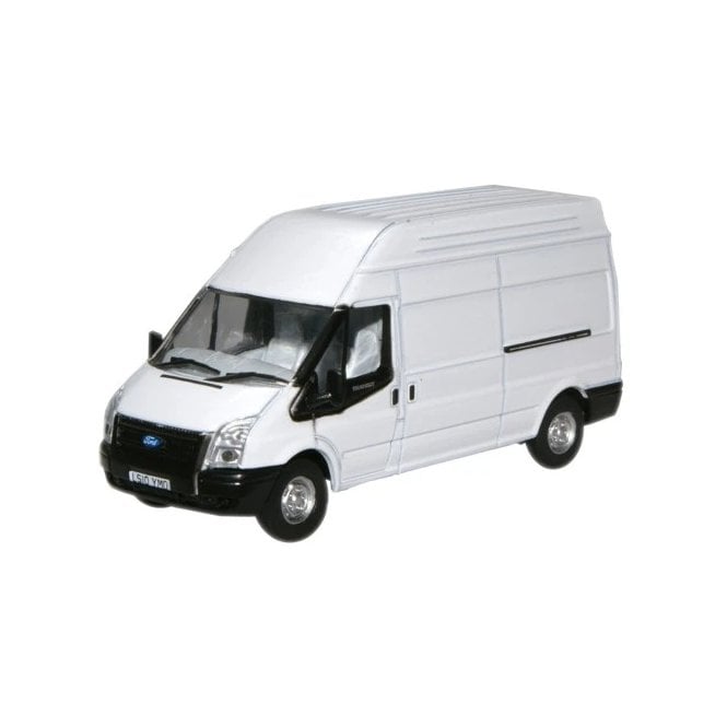 Oxford Diecast Ford Transit MkV LWB High White (1:76)