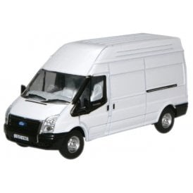 Oxford Diecast Ford Transit MkV LWB High White (1:76)
