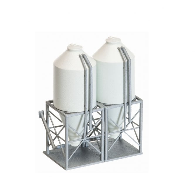 Gaugemaster Fordhampton Farm Silos Kit