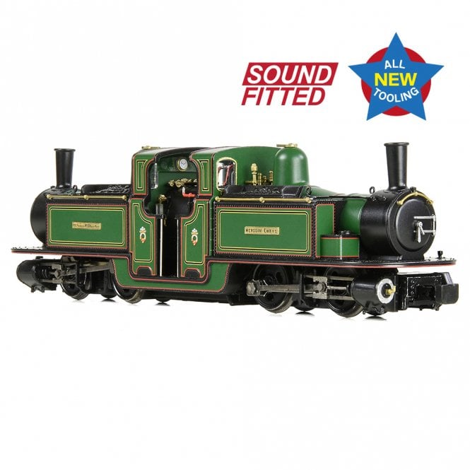 Bachmann FR Double Fairlie 'Merddin Emrys' FR Lined Green (DCC Sound)