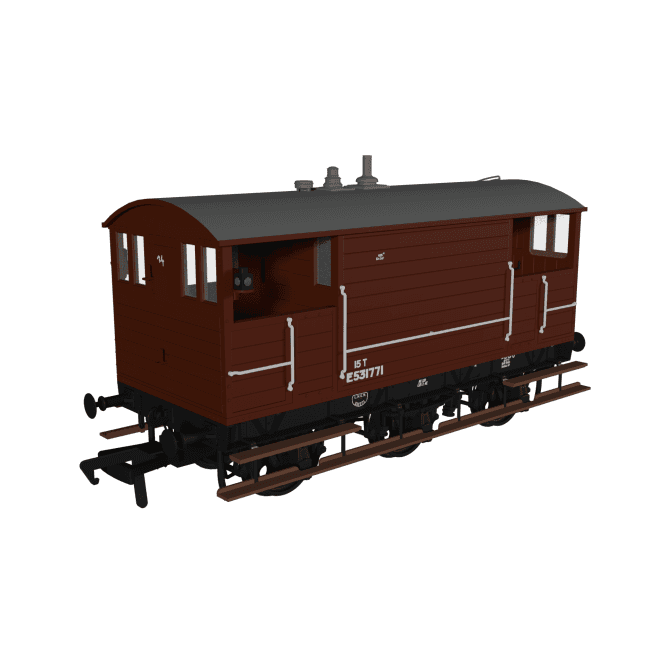 Rapido UK GCR 15T Brake Van BR (LNER) Freight Oxide 'No.E531771'