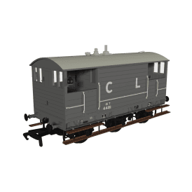 GCR 15T Brake Van CLC (Late) Grey 'No.4481'