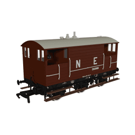 GCR 15T Brake Van LNER Bauxite pre-1936 'No.136988'
