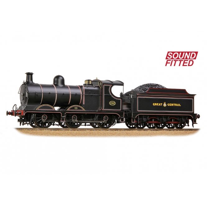 Bachmann GCR 9J 295 GCR Lined Black (Sound Fitted)