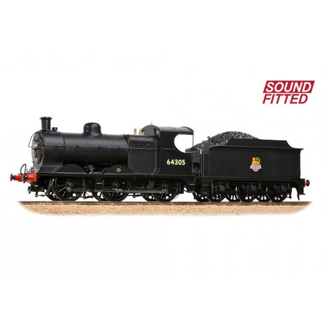 Bachmann GCR 9J (J11) 64305 BR Black (Early Emblem) (Sound Fitted)