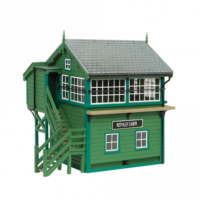 Scenecraft GCR Signal Box Green (OO)