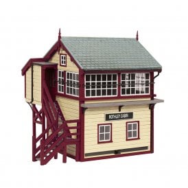 Scenecraft GCR Signal Box Maroon and Cream