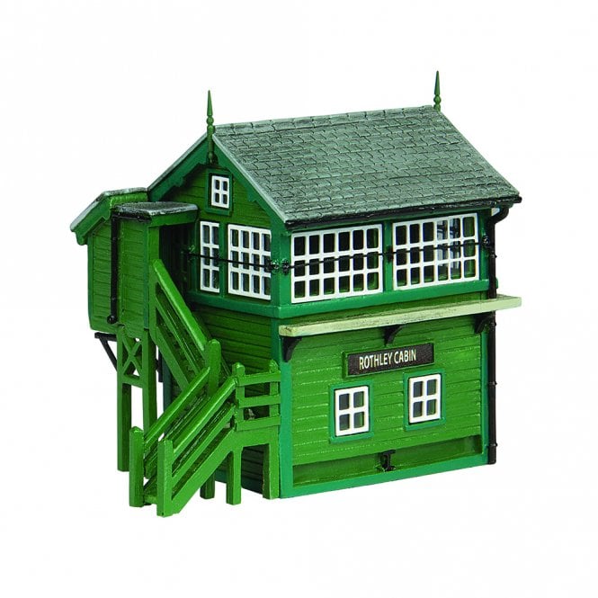 Scenecraft GCR Wooden Signal Box - Green (N)