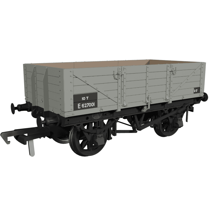Rapido UK GER Dia.17 5-plank BR Grey 'E627001'