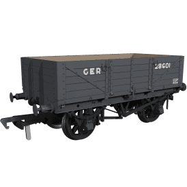 GER Dia.17 5-plank GER Grey '28601' (as Preserved)