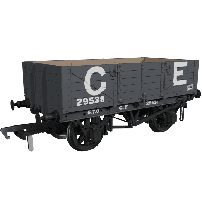 Rapido UK GER Dia.17 5-plank GER Grey (post-1902) '29538'