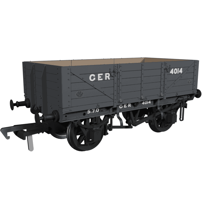 Rapido UK GER Dia.17 5-plank GER Grey (pre-1902) '4014'