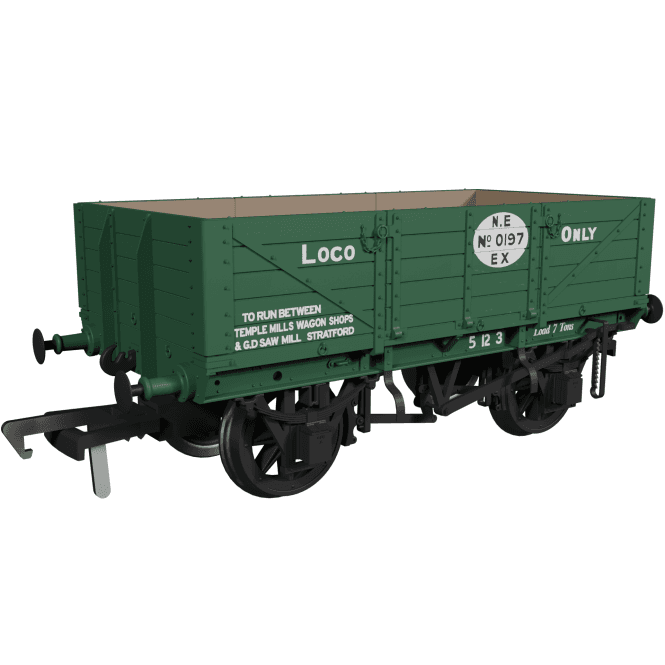 Rapido UK GER Dia.17 5-plank LNER Loco Department Green '0197'