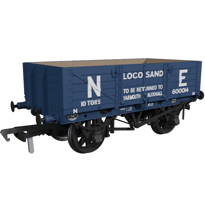 Rapido UK GER Dia.17 5-plank LNER Loco Sand Blue '600014'
