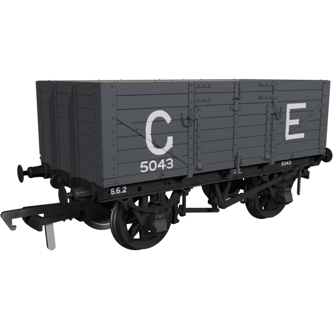 Rapido UK GER Dia.48 7-plank GER Grey '5043' (as Preserved)