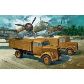 Academy German Cargo Truck (Early & Late) (1:72)