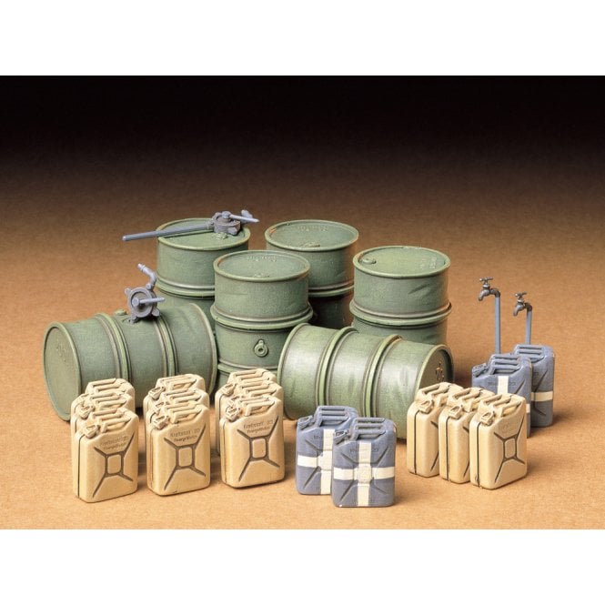 Tamiya German Fuel Drums (1:35)