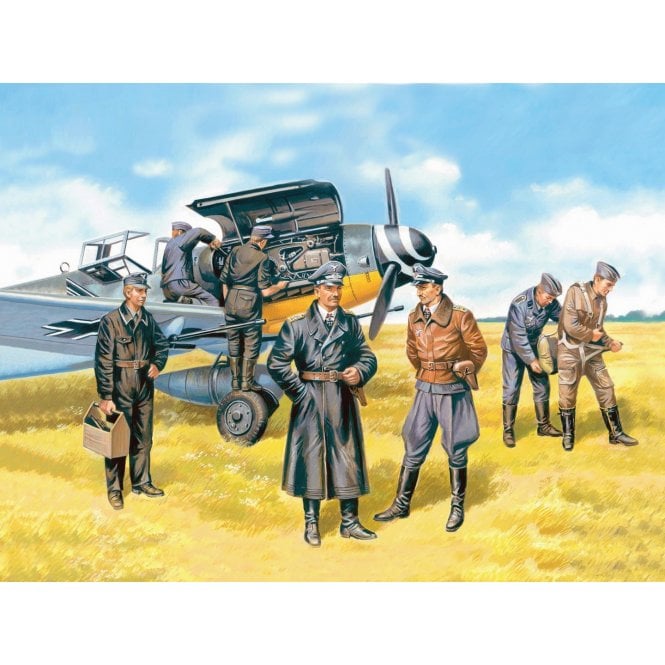 ICM German Luftwaffe Pilots and Ground Personnel (1939-45) (1:48)