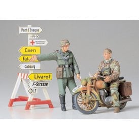 German Motorcycle Orderly Set (1:35)