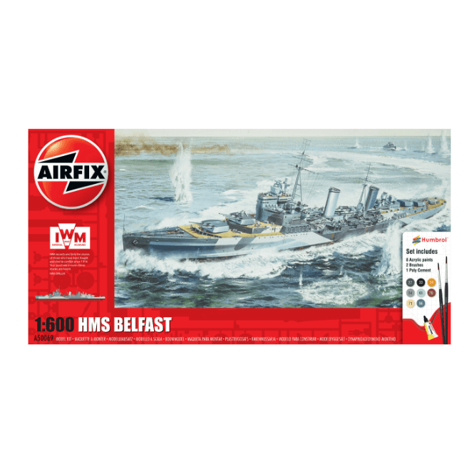 Airfix Gift Set: HMS Belfast (1:600)