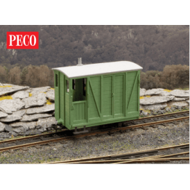 Glyn Valley Tramway Brake Van kit (O-16.5)