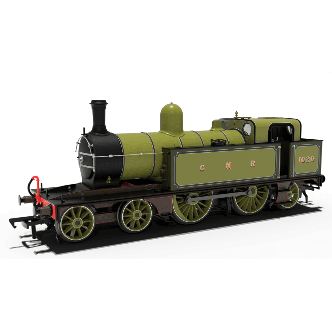 Rapido UK GNR C2 Tank No.1020 GNR Lined Green