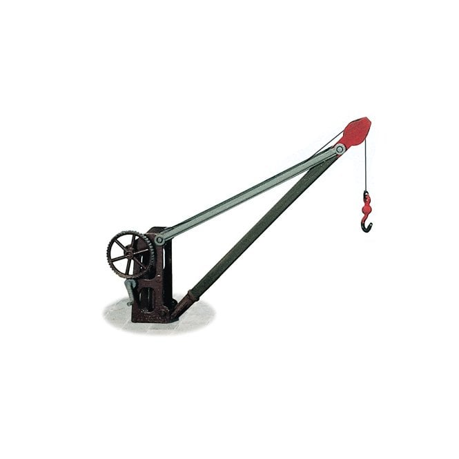 Wills Goods Yard Crane - With Fixed Timber Jib