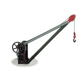 Goods Yard Crane - With Fixed Timber Jib