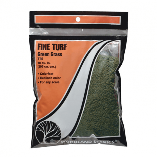 Woodland Scenics Green Grass Fine Turf (Bag)