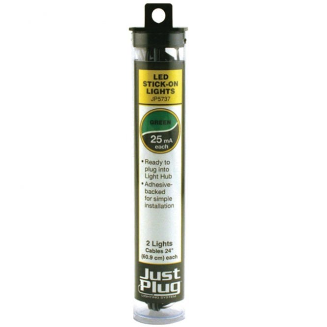 Woodland Scenics Green Stick-on LED Lights