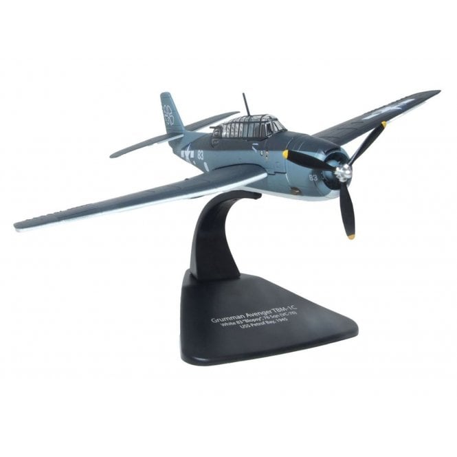 Oxford Diecast Grumann Avenger White 83 USS Petrof Bay 1945 (1:72)