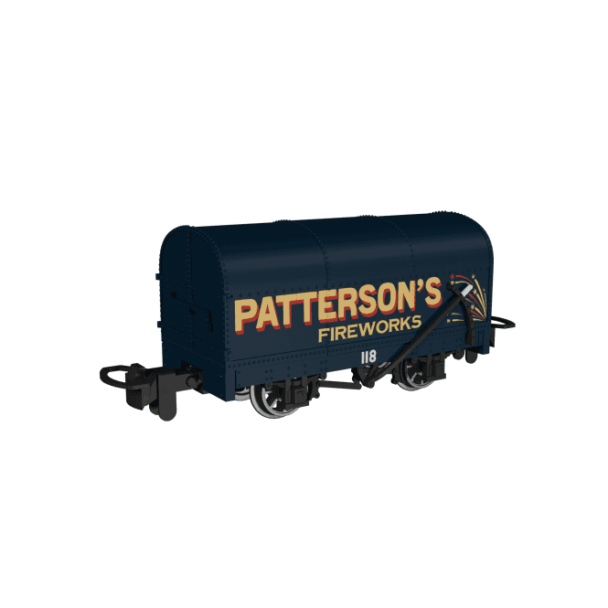 Rapido UK Gunpowder Van Patterson’s Fireworks No.118 (OO-9)
