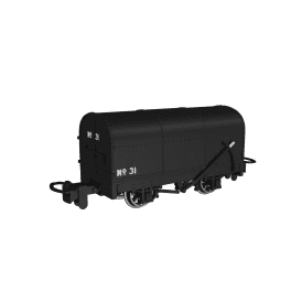 Gunpowder Van Plain Black No.31 (OO-9)