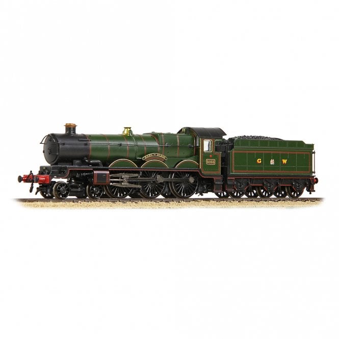 Graham Farish GWR 4073 'Castle' 5055 'Earl of Eldon' GWR Lined Green (N)