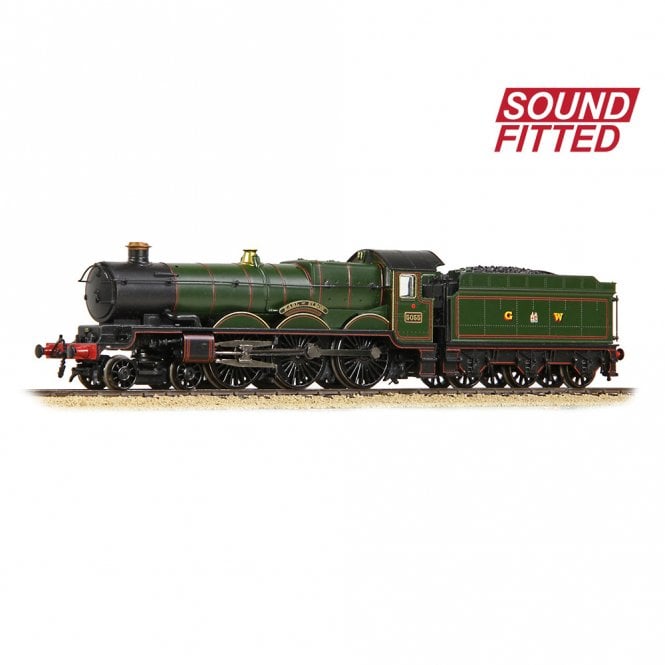 Graham Farish GWR 4073 'Castle' 5055 'Earl of Eldon' GWR Lined Green (SF) (N)