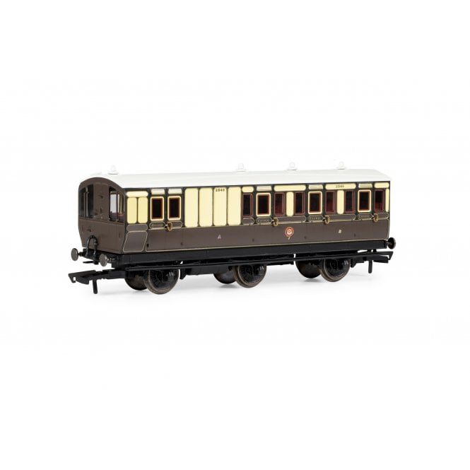 Hornby GWR, 6 Wheel Coach, 3rd Class, 2548 - Era 2/3