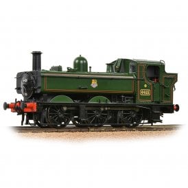 Bachmann GWR 64XX Pannier Tank 6421 BR Lined Green (Early Emblem)