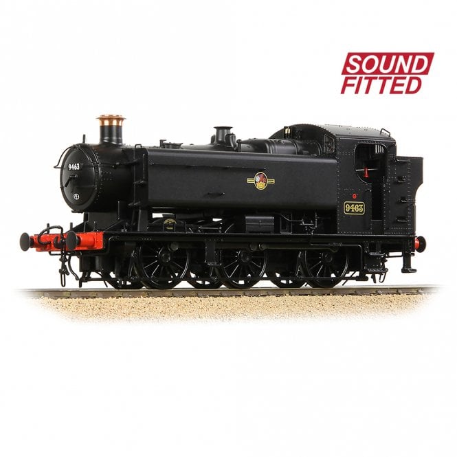 Bachmann GWR 94XX Pannier Tank 9463 BR Black (Late Crest) DCC S/F