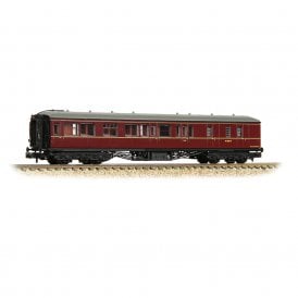 GWR Hawksworth Brake Second Corridor BR Maroon W851W
