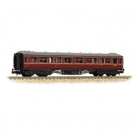 GWR Hawksworth Composite Corridor BR Maroon W7818W