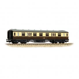 GWR Hawksworth Composite Corridor GWR Chocolate & Cream 7254