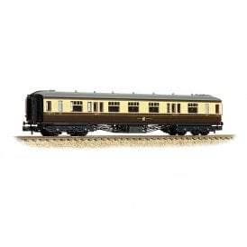 GWR Hawksworth Composite Corridor GWR Chocolate & Cream 7257
