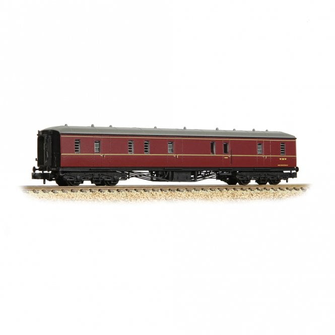 Graham Farish GWR Hawksworth Full Brake BR Maroon W318W